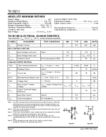 浏览型号TK15211MTL的Datasheet PDF文件第2页