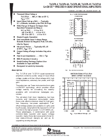 浏览型号TLC27L4AID的Datasheet PDF文件第1页