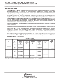 浏览型号TLC27M4IN的Datasheet PDF文件第2页