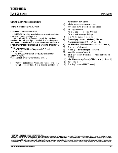 浏览型号TMP90C041N的Datasheet PDF文件第1页