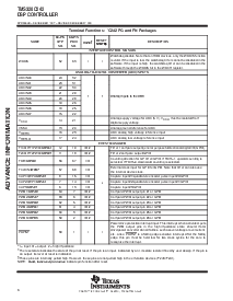 浏览型号TMS320C242的Datasheet PDF文件第6页