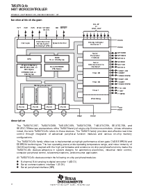 浏览型号TMS370Cx6xFN的Datasheet PDF文件第4页