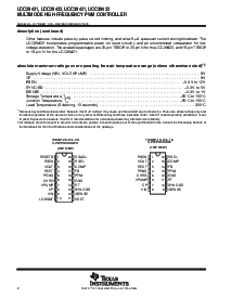 浏览型号UCC39422PW的Datasheet PDF文件第2页