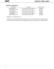 浏览型号UPD75008CU的Datasheet PDF文件第2页