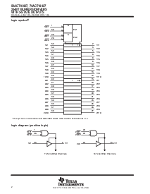 浏览型号54ACT16827WD的Datasheet PDF文件第2页