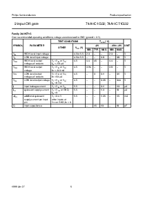 浏览型号74AHC1G32GW的Datasheet PDF文件第6页