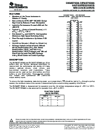 浏览型号74ABT16244ADGGRG4的Datasheet PDF文件第1页