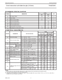 浏览型号74ABT245D的Datasheet PDF文件第4页