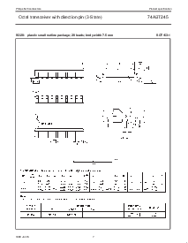 浏览型号74ABT245D的Datasheet PDF文件第7页