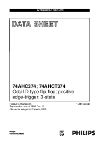 浏览型号74AHC374PW的Datasheet PDF文件第1页