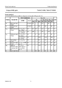 浏览型号74AHCT1G08GV的Datasheet PDF文件第6页