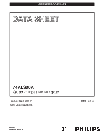 浏览型号74ALS00AN的Datasheet PDF文件第1页