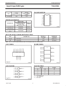 浏览型号74ALS00AD的Datasheet PDF文件第2页