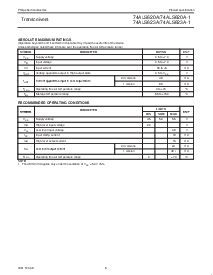 浏览型号74ALS620A-1D的Datasheet PDF文件第5页