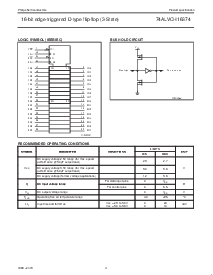 浏览型号74ALVCH16374DL的Datasheet PDF文件第4页