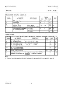 浏览型号74HC1GU04的Datasheet PDF文件第4页