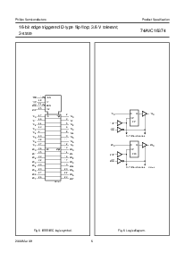 浏览型号74AVC16374DGG的Datasheet PDF文件第6页