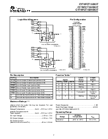 浏览型号74FCT162543ETPACT的Datasheet PDF文件第2页