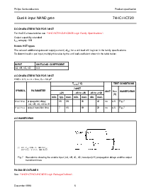 浏览型号74HC20的Datasheet PDF文件第6页