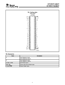 浏览型号74FCT162652CTPVCT的Datasheet PDF文件第2页