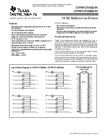 浏览型号74FCT163H244CPACT的Datasheet PDF文件第1页