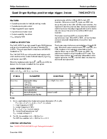 浏览型号74HC173N的Datasheet PDF文件第2页