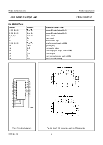 浏览型号74HC181N的Datasheet PDF文件第4页