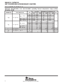 浏览型号74HC191的Datasheet PDF文件第6页