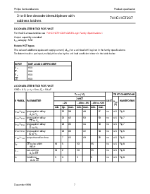 浏览型号74HC237DB的Datasheet PDF文件第7页