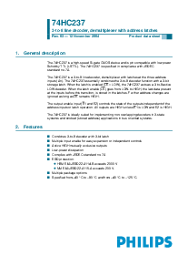 浏览型号74HC237DB的Datasheet PDF文件第1页