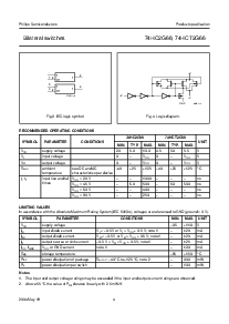 浏览型号74HC2G66的Datasheet PDF文件第4页