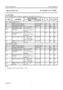 浏览型号74HC2G66的Datasheet PDF文件第7页