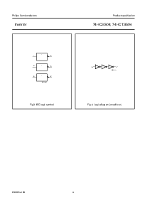 浏览型号74HC3G04的Datasheet PDF文件第4页