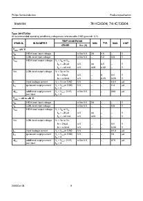 浏览型号74HC3G04的Datasheet PDF文件第9页