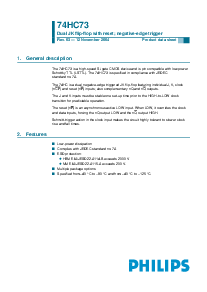 浏览型号74HC73PW的Datasheet PDF文件第1页