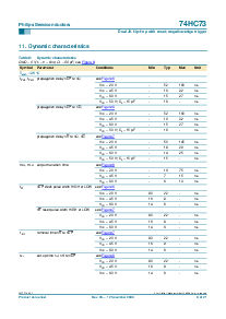 浏览型号74HC73PW的Datasheet PDF文件第9页