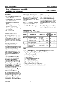 浏览型号74HCT123DB的Datasheet PDF文件第2页