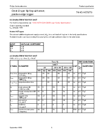 浏览型号74HC273PW的Datasheet PDF文件第6页