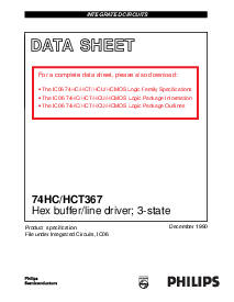 浏览型号74HCT366DB的Datasheet PDF文件第1页