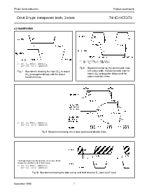 浏览型号74HCT373PW的Datasheet PDF文件第7页