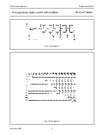 浏览型号74HCT4060DB的Datasheet PDF文件第5页