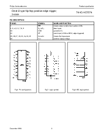 浏览型号74HCT574PW的Datasheet PDF文件第3页