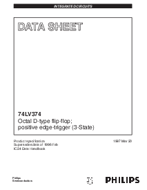 浏览型号74LV374DB的Datasheet PDF文件第1页