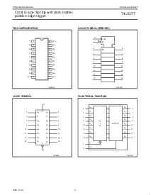 浏览型号74LV377DB的Datasheet PDF文件第3页