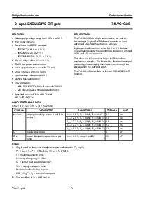 浏览型号74LVC1G86GV的Datasheet PDF文件第2页