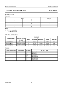 浏览型号74LVC1G86GV的Datasheet PDF文件第3页