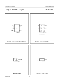 浏览型号74LVC1G86GW的Datasheet PDF文件第4页