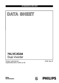 浏览型号74LVC2G04的Datasheet PDF文件第1页