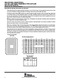 浏览型号74LVTH16374DLRG4的Datasheet PDF文件第2页