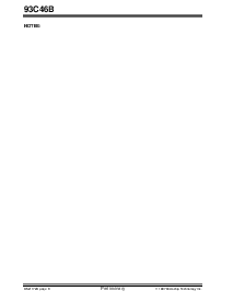 浏览型号93C46B-ISM的Datasheet PDF文件第8页
